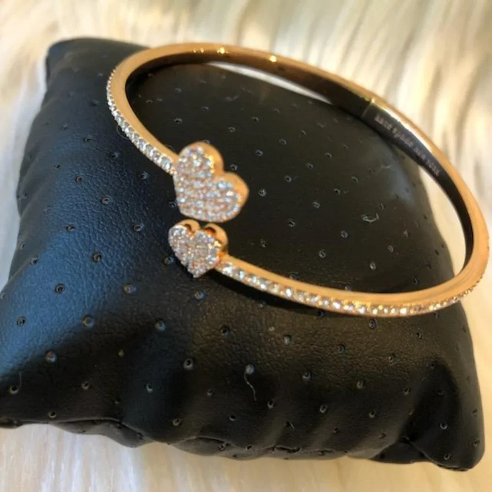 Kate Spade Heart Bangle Bracelet - Picture 3 of 8